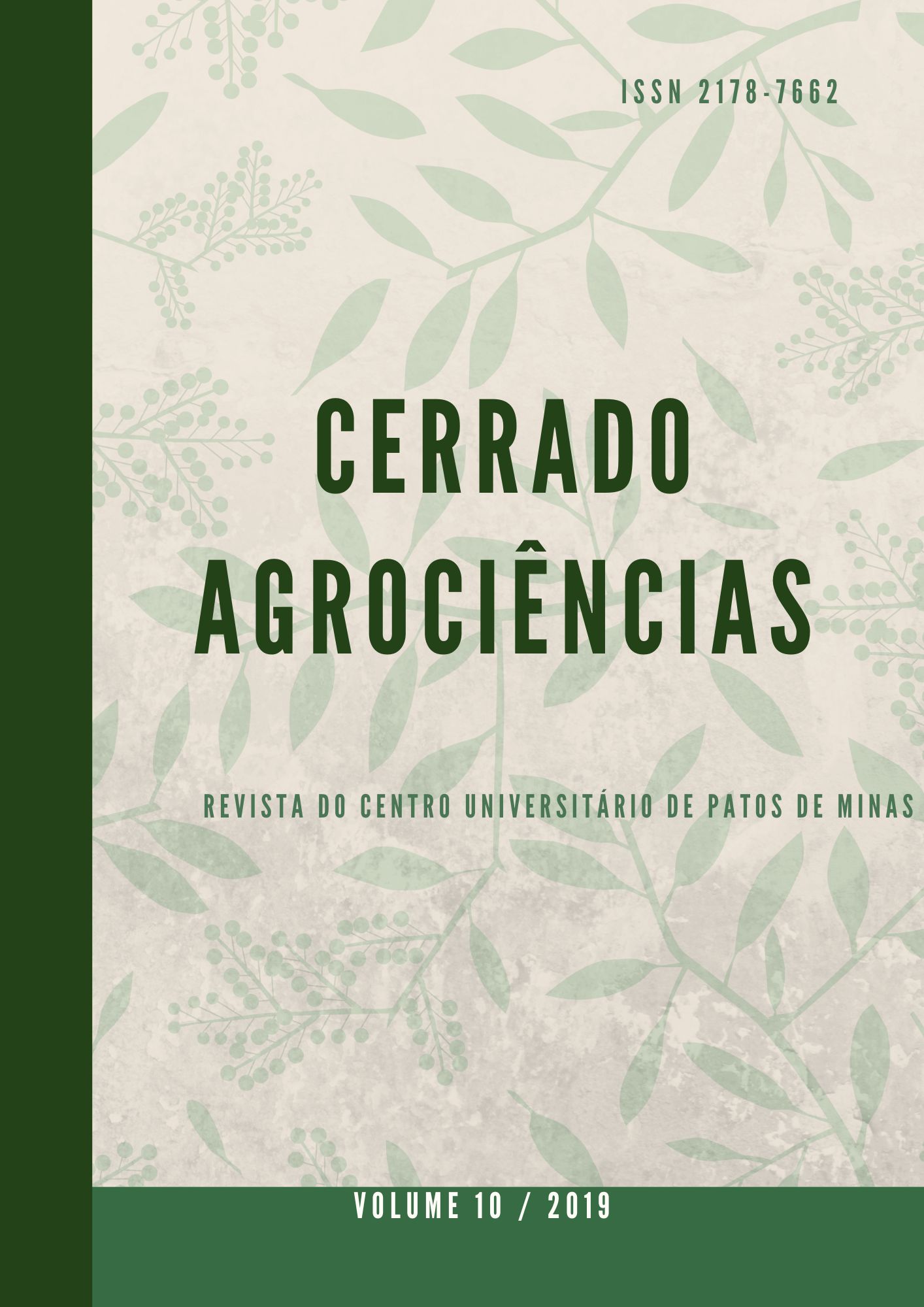 					Visualizar v. 10 (2019): Cerrado Agrociências
				