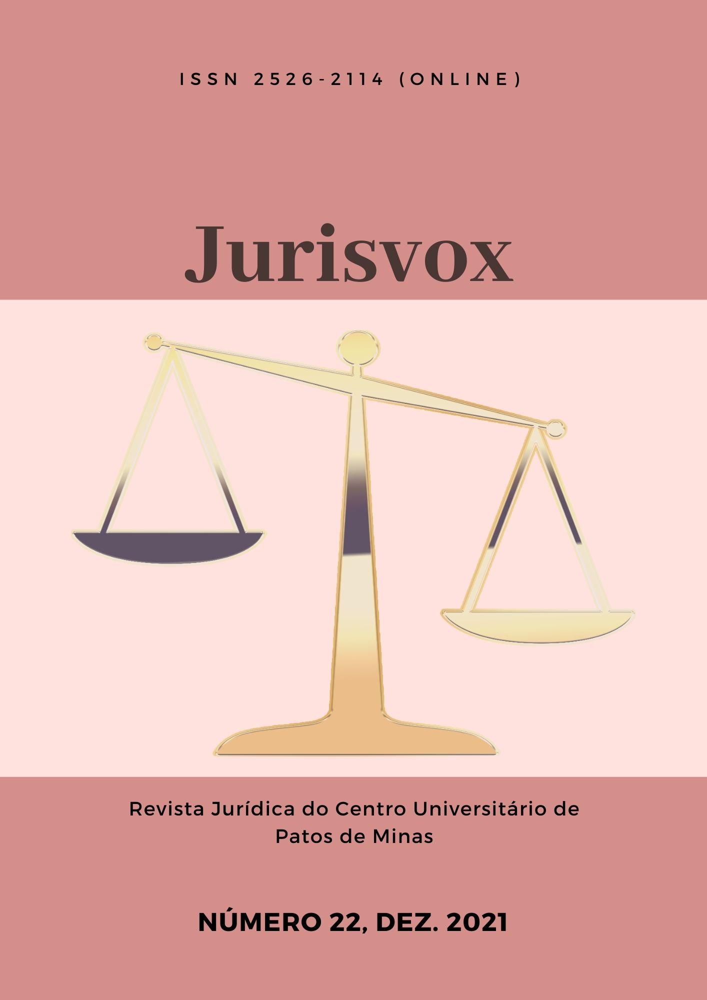 					Visualizar n. 22 (2021): Revista Jurisvox
				