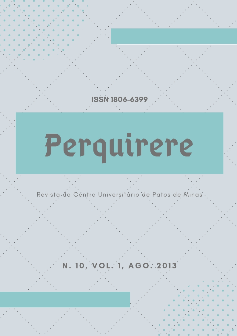					Visualizar v. 1 n. 10 (2013): Perquirere
				