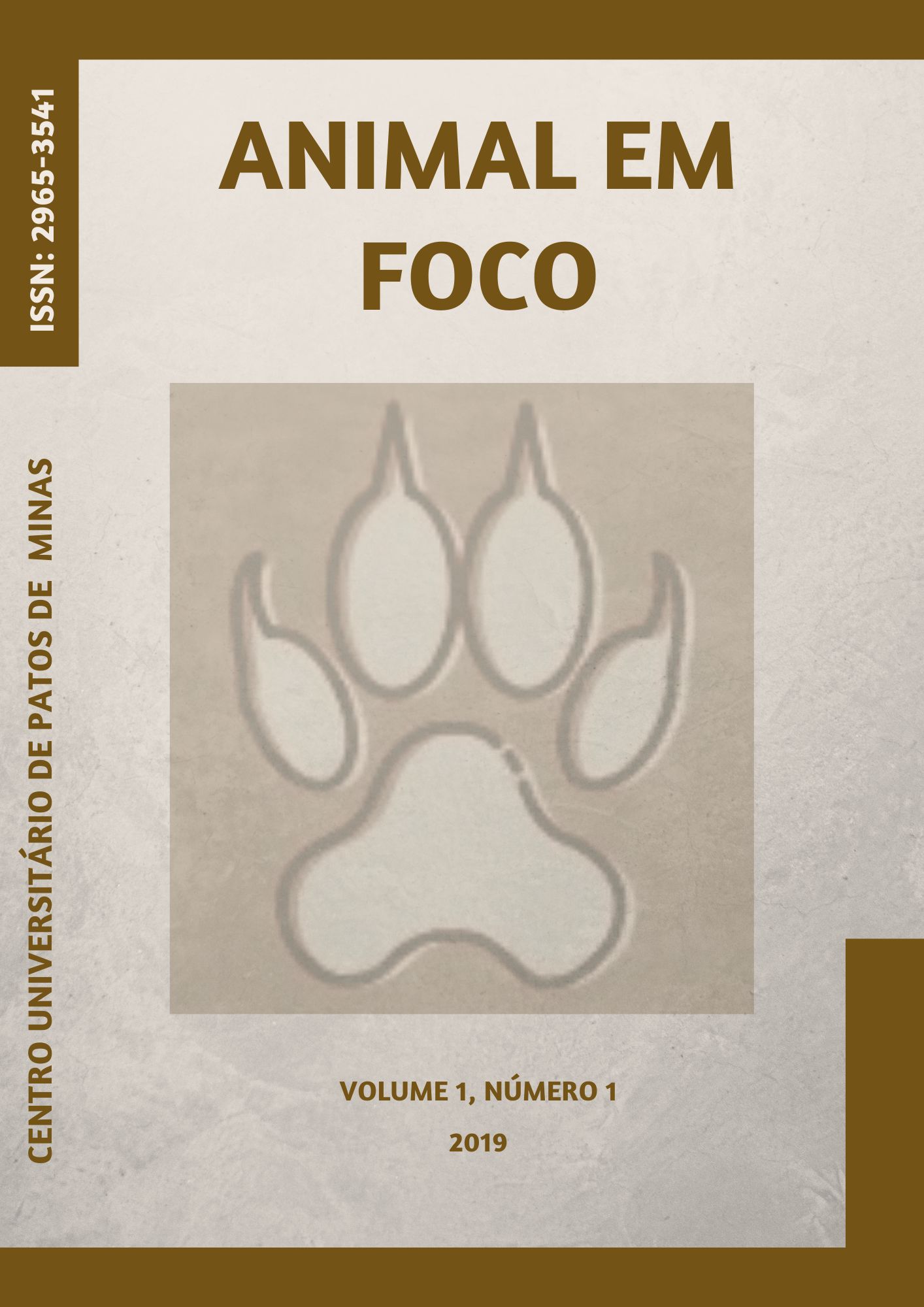 					Visualizar v. 1 n. 1 (2019): Animal em Foco
				
